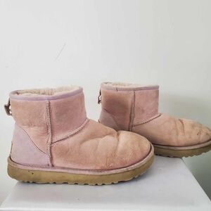 UGG Women’s Premium Mini Pink Boots